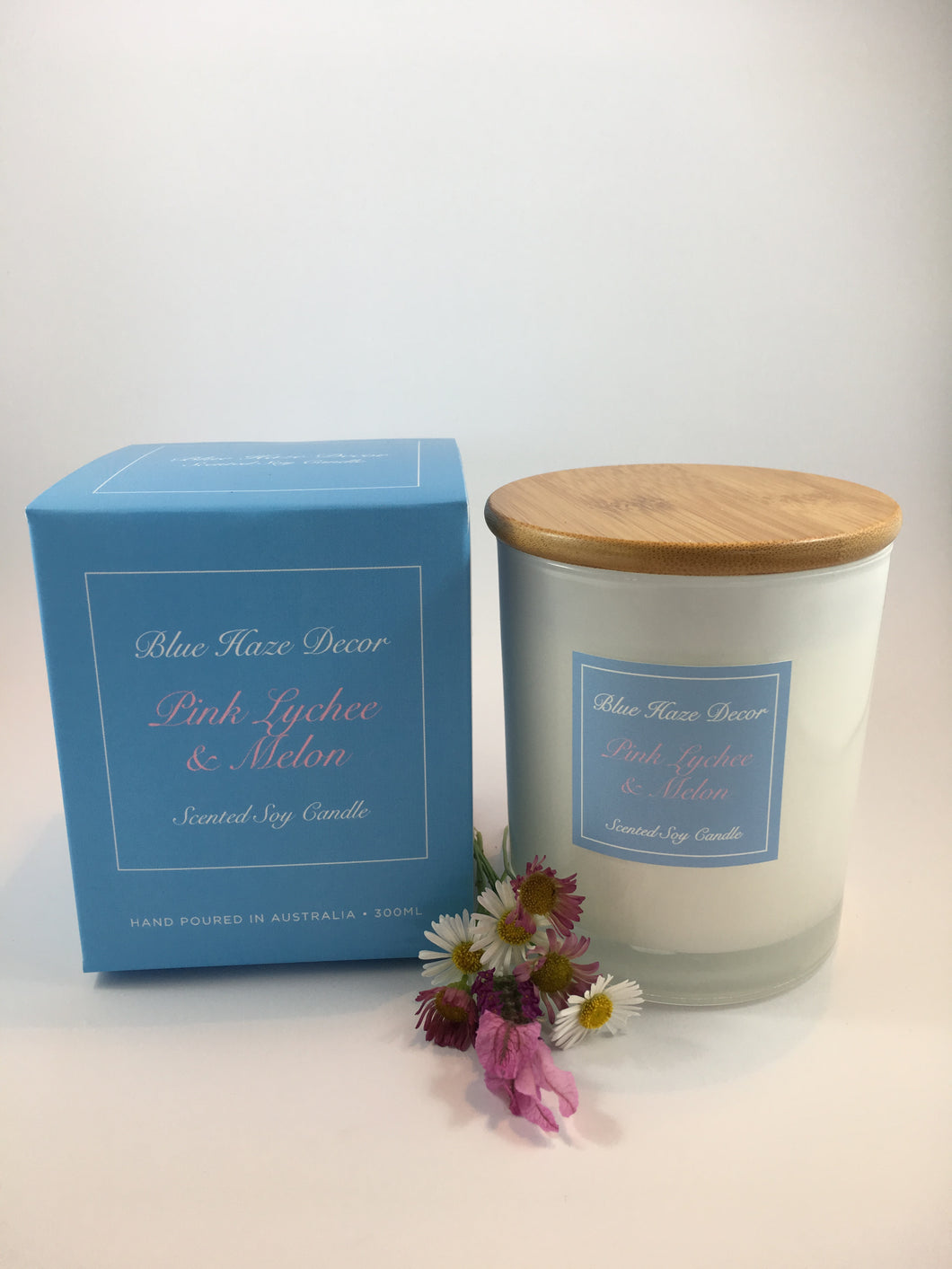 Pink Lychee & Melon Candle